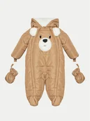 Kombinezony dla dzieci - Original Marines Kombinezon zimowy B712BM Brązowy Regular Fit - miniaturka - grafika 1