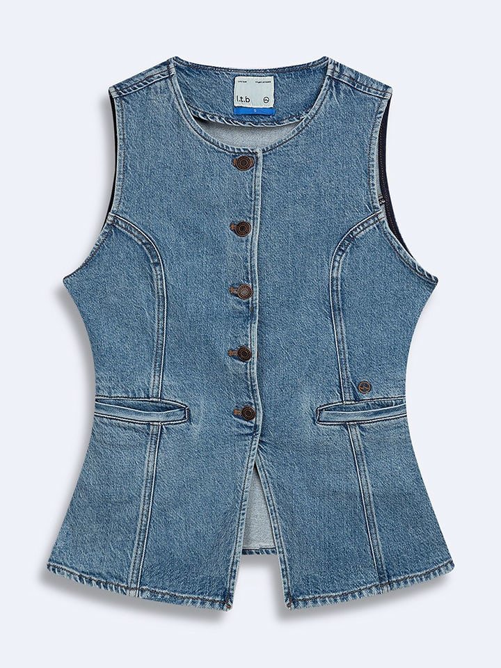 LTB Kamizelka dżinsowa 