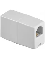 Kable miedziane - Goobay R ohne Kennzeichnung TEL ADAP RJ11/6P4C 2xF JACK/JACK WHITE 4040849930522 - miniaturka - grafika 1