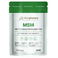 Witaminy i minerały - Altopharma MSM Siarka Organiczna proszek 1000 g 1146117 - miniaturka - grafika 1