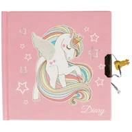 Szkolne artykuły papiernicze - Starpak Pamiętnik zamykany Unicorn - miniaturka - grafika 1