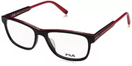 Koszulki męskie - FILA VFI304 okulary, Black Top + siatka, 54 dla mężczyzn, czarne na górze + czerwone, czarny u góry + czerwony - miniaturka - grafika 1