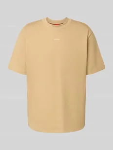 T-shirt z nadrukiem z logo model ‘Dapolino’ - Koszulki męskie - miniaturka - grafika 1