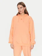 Bluzy damskie - adidas Bluza Essentials JJ3499 Różowy Oversize - miniaturka - grafika 1