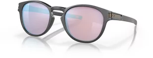 Oakley Okulary przeciwsłoneczne LATCH Steel/Prizm Snow Sapphire OO9265-57 - Okulary przeciwsłoneczne - miniaturka - grafika 1