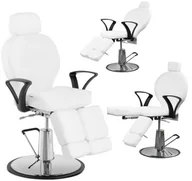 Fotele kosmetyczne - Fotel hydrauliczny kosmetyczny obrotowy spa łóżko leżanka do salonu kosmetycznego - miniaturka - grafika 1