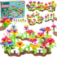 Klocki - Klocki Kwiaty Medium 148el Nr:8328 - miniaturka - grafika 1