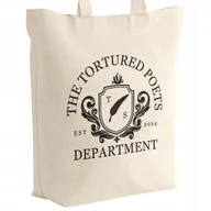 Torby i wózki na zakupy - Torba bawełniana z dnem na zakupy 42x38x10 Taylor Swift Dla Fanów - miniaturka - grafika 1