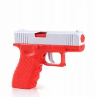 Zabawki do kąpieli - Pistolet Na Wode Dla Dzieci Glock Czerwony 1Szt - miniaturka - grafika 1