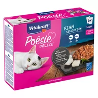 Mokra karma dla kotów - Vitakraft Poésie DéliSauce, saszetki, 6 x 85 g  - Mix rybny - miniaturka - grafika 1