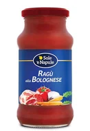 Pasztet i przetwory mięsne - O'Sole e Napule Sos pomidorowy Bolognese włoski pomidory z mięsem i warzywami w butelce 350g - miniaturka - grafika 1