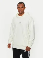 Bluzy męskie - adidas Bluza ALL SZN French Terry IY4154 Biały Loose Fit - miniaturka - grafika 1
