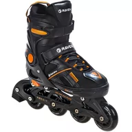 Rolki - Rolki Regulowane Raven Pulse Black/Orange 40-43 - miniaturka - grafika 1