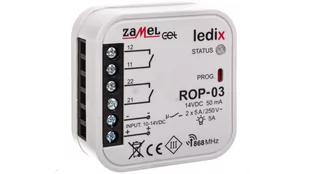Zamel Ledix radiowy odbiornik dopuszkowy ROP-03 LDX10000002 - Akcesoria do oświetlenia - miniaturka - grafika 1