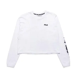 Bluza sportowa damska Fila Wmn Calandra Cropped LS Shirt - Bluzy sportowe damskie - miniaturka - grafika 1