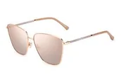 Okulary przeciwsłoneczne - Okulary JIMMY CHOO LAVI-S-BKU2S. Okulary przeciwsłoneczne, Kolor różowy. Kobieta. - miniaturka - grafika 1