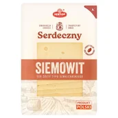 Sery - Sertop Tychy Serdeczny Ser żółty typu szwajcarskiego Siemowit 135 g - miniaturka - grafika 1