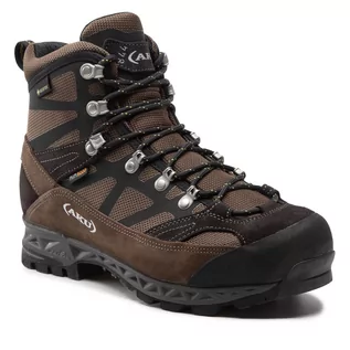 Buty trekkingowe męskie - Trekkingi AKU - Trekker Pro Gtx GORE-TEX 844 Brown/Black 475 - grafika 1