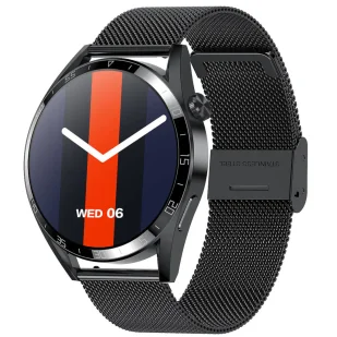 Pacific 42-05 Czarny - Smartwatch - miniaturka - grafika 1