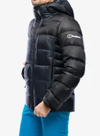 Kurtki męskie - Kurtka puchowa Berghaus MTN Arete Ultra Down Hoody - black - miniaturka - grafika 1