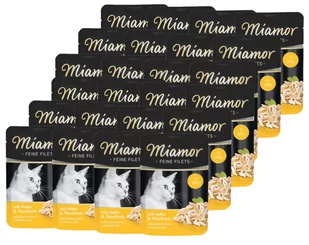 Miamor Feine Filets - mokra karma dla kota filety kurczaka z tuńczykiem 24x100g - Mokra karma dla kotów - miniaturka - grafika 1
