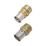 Akcesoria hydrauliczne - KAN-therm Złączka PRESS z GZ 50x4/ G1 1/2" HAL640 - miniaturka - grafika 1