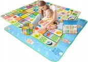 Maty piankowe - Duża Piankowa Edukacyjna Mata Dywan 180X180Cm - miniaturka - grafika 1