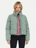 Kurtki damskie - ONLY Kurtka zimowa Maggi 15308639 Zielony Regular Fit - miniaturka - grafika 1