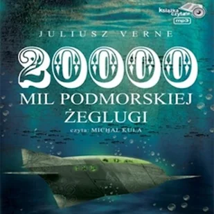 Dwadzieścia tysięcy mil podmorskiej żeglugi Juliusz Verne - Audiobooki - fantastyka i horror - miniaturka - grafika 1