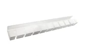 Akcesoria na biurko - WOJTAP Organizer kabli pod biurko 600 x 80 x 50 mm Grzebień - biały OK600x80x50WH-G - miniaturka - grafika 1