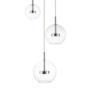 Minimalistyczna lampa LED do salonu P0428-03L-F4AC z serii ENCELADUS - Lampy sufitowe - miniaturka - grafika 3