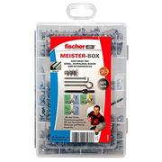 Akcesoria do elektronarzędzi - Fischer Fischer Meister-Box GK plus śruby haki kołki 100 części z zestawem narzędzi (513892) - miniaturka - grafika 1