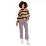 Bluzy damskie - Volcom Damska bluza z kapturem Bubble Herbata, espresso, M, Espresso, M - miniaturka - grafika 1