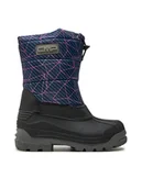 Buty dla dziewczynek - CMP Śniegowce Sneewy 3Q71294J Granatowy - miniaturka - grafika 1