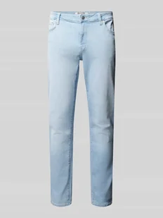 Jeansy o kroju slim fit z 5 kieszeniami model ‘LOOM’ - Spodnie męskie - miniaturka - grafika 1