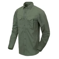 Odzież taktyczna i umundurowanie - Koszula z długim rękawem Helikon-Tex Defender Mk2 - PolyCotton Ripstop - olive green - miniaturka - grafika 1