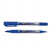 Foliopisy - MARKER FOLIOPIS/DO CD DWUSTRONNY 0,4 i 1,0mm OKRĄGŁY FOSKA NIEBIESKI - miniaturka - grafika 1