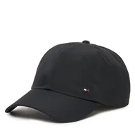 Czapki męskie - Czapka z daszkiem Tommy Hilfiger Corp Perforated 6 Panel AM0AM13429 Czarny - miniaturka - grafika 1