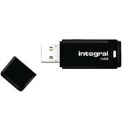 Nośniki danych - Integral Pamięć USB INTEGRAL 16GB USB 2,0 czarna  INFD16GBBLK - miniaturka - grafika 1