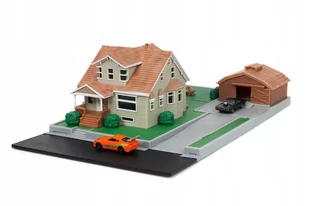 JADA DIORAMA DOM DOMINICA TORETTO FAST AND FURIOUS 2 SAMOCHODY - Figurki dla dzieci - miniaturka - grafika 1