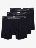 Majtki męskie - Polo Ralph Lauren Obcisłe bokserki pakowane po 3 szt. Mężczyźni Bawełna niebieski jednolity, S - miniaturka - grafika 1