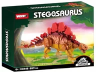 Klocki - Klocki / Stegosaurus / Stegozaur / Dinozaur / 697 elementów - miniaturka - grafika 1