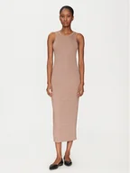 Sukienki - Marella Sukienka codzienna Torso 2515621011 Brązowy Regular Fit - miniaturka - grafika 1