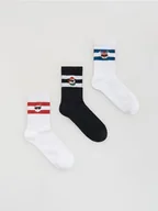Skarpetki dla dzieci - Reserved - Skarpetki 3 pack - biały - miniaturka - grafika 1