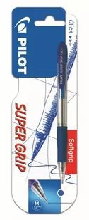 Pilot DŁUGOPIS SUPER GRIP NIEBIESKI X 1 PIBPGP10RLX1 - Długopisy - miniaturka - grafika 1