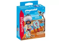 Klocki - Playmobil Special Plus Wódz indianin 70062 - miniaturka - grafika 1