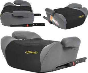Uniwersalny Fotelik Fiori Podstawka Siedzisko I-Size 125Cm-150Cm Isofix Szary - Foteliki samochodowe - miniaturka - grafika 1