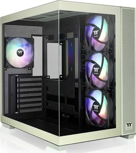 Obudowa Thermaltake View 380 TG zielona (CA-1Z2-00MEWN-00) - Obudowy komputerowe - miniaturka - grafika 1