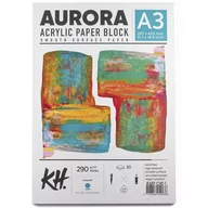 Podobrazia, bloki, papiery - Blok do akryli Aurora - A3 - 290 g - miniaturka - grafika 1