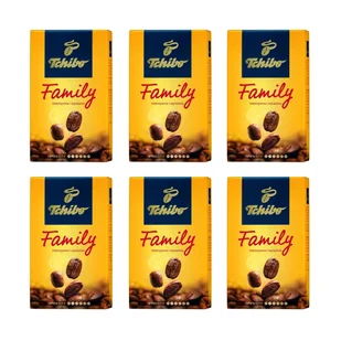 6x Kawa mielona TCHIBO Family 500g - Kawa - miniaturka - grafika 1